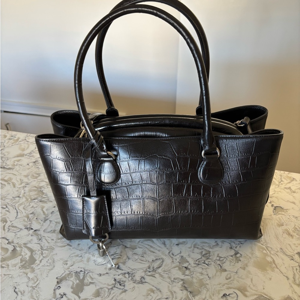 Osoi Brot Shell Mock Croc Bag